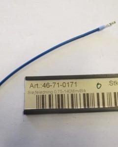 Lap Cable 0.75-140mm Blue